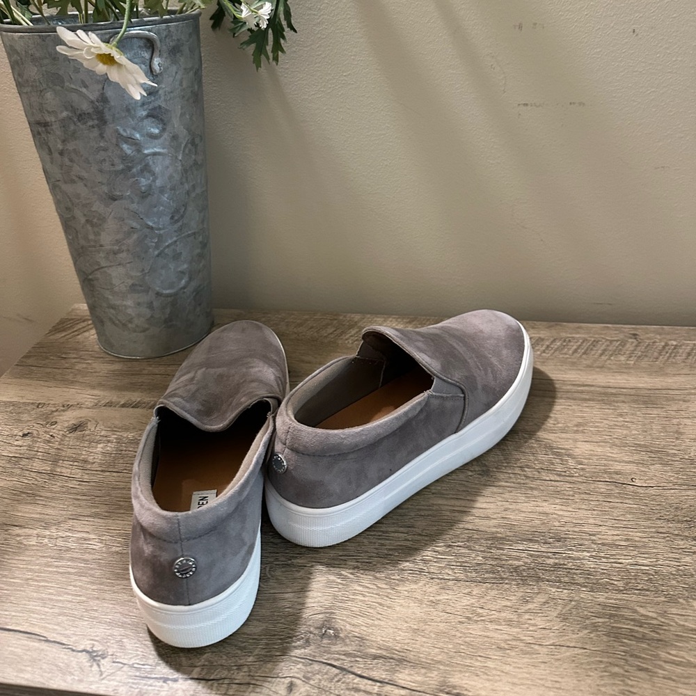 Steve Madden Taupe Slip-On Sneakers
